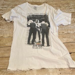 Vintage Bob Marley “I shot the sheriff” T-shirt men’s Large